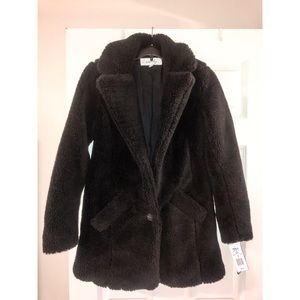 Sebby Jackets & Coats - Black Teddy Coat Sebby Jackets & Coats - Black Teddy Coat